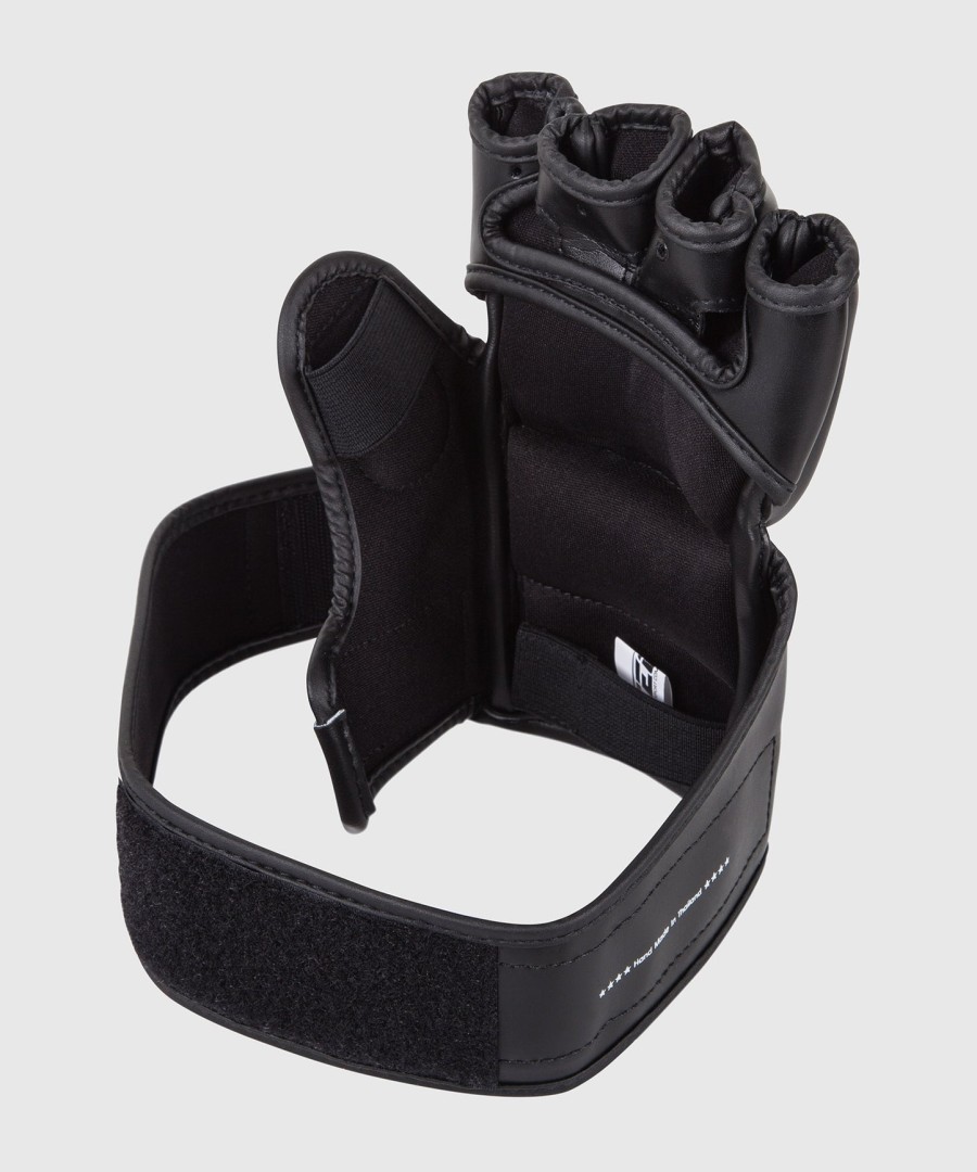venum impact mma -hanskat - skintex nahka - musta
