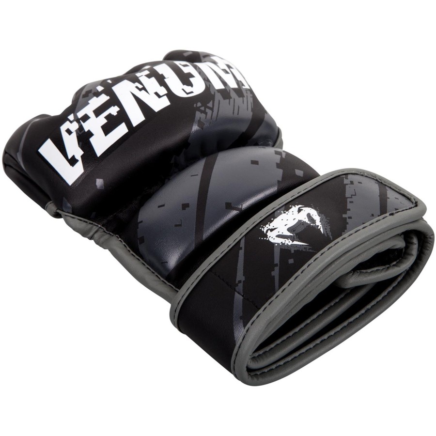 venum pixel mma -hanskat - mustaharmaa