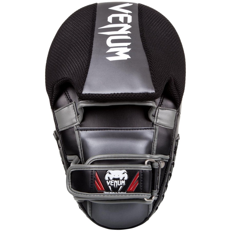 venum elite big focus -hanskat - mustavalkoinen