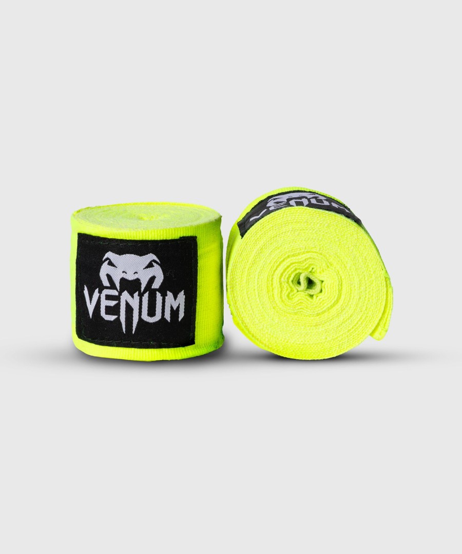 venum kontact nyrkkeilykäsisiteet - neonkeltaiset - 25 m 98 tuumaa