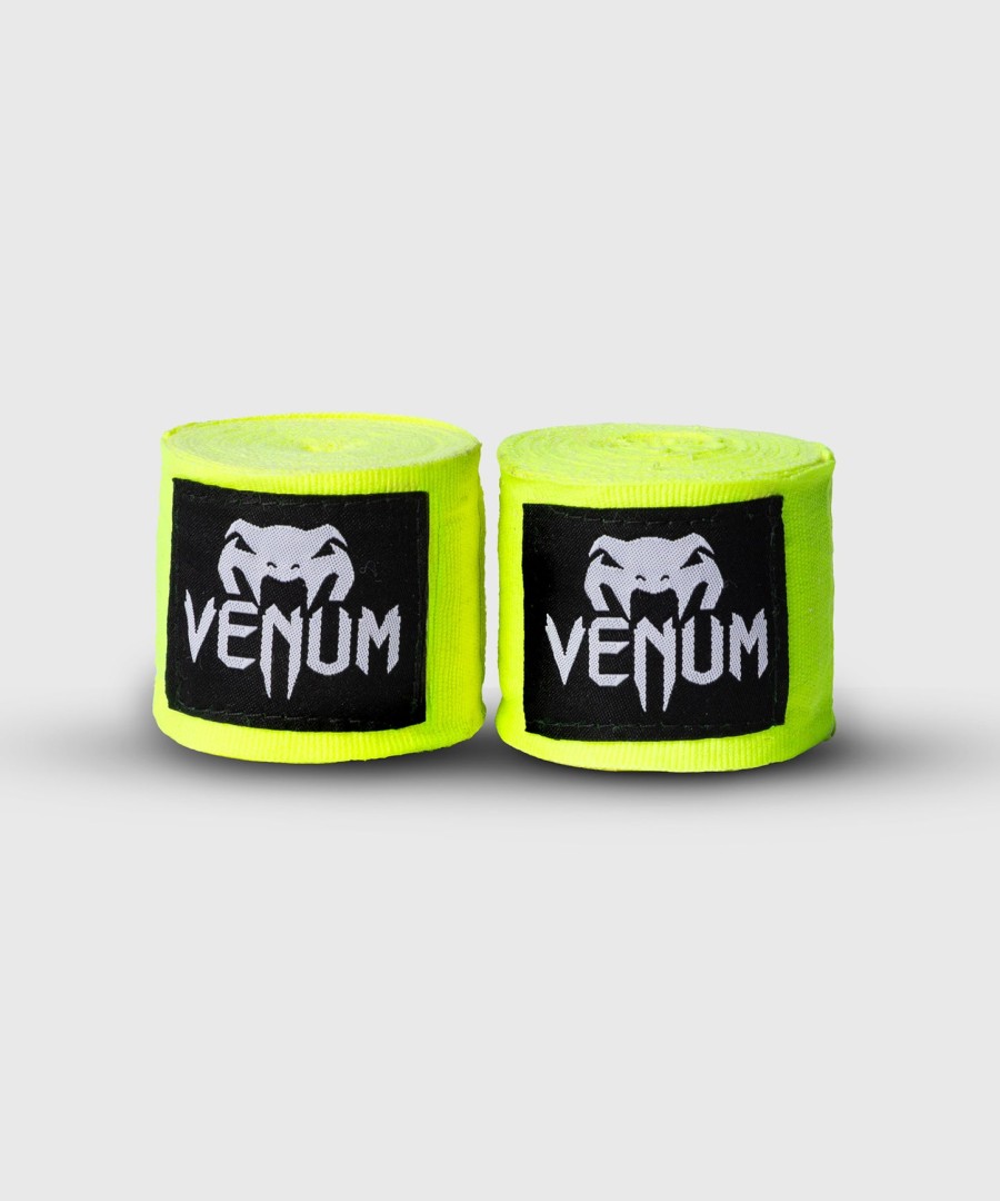 venum kontact nyrkkeilykäsisiteet - neonkeltaiset - 25 m 98 tuumaa
