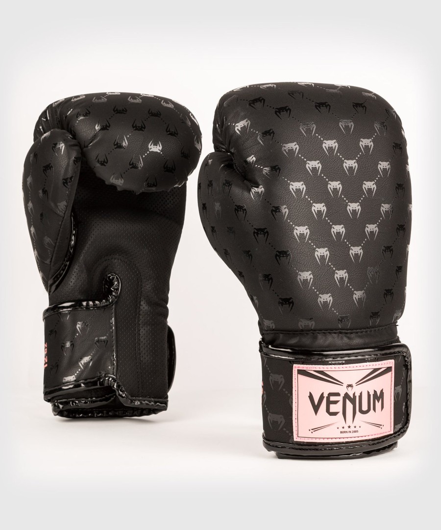 venum impact monogram nyrkkeilyhanskat - mustapinkkikulta