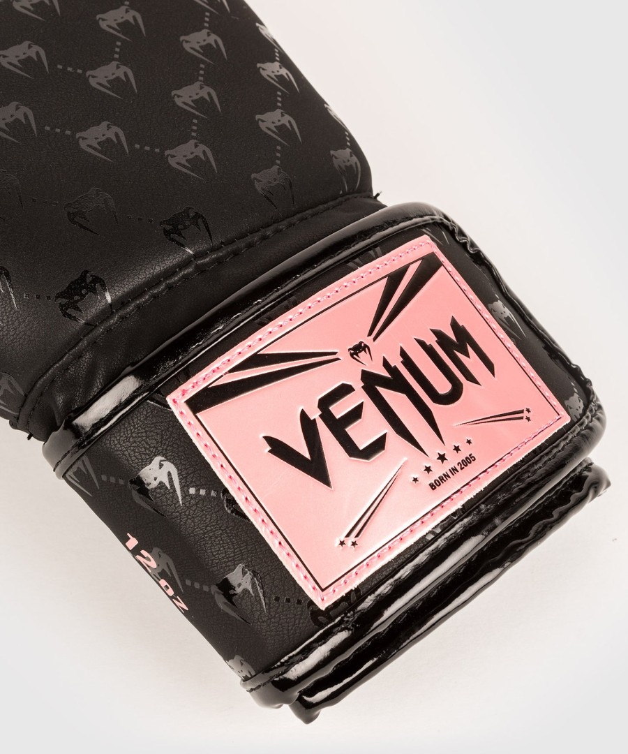 venum impact monogram nyrkkeilyhanskat - mustapinkkikulta
