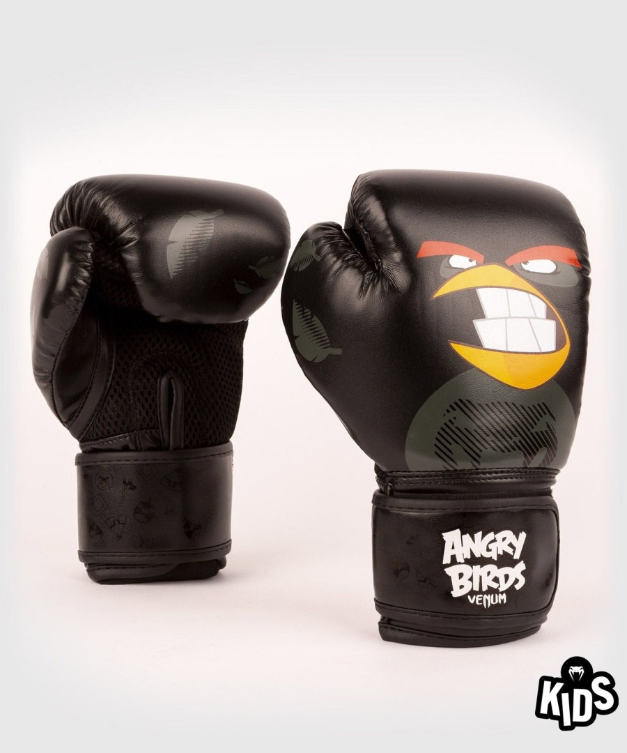 venum angry birds nyrkkeilyhanskat - lapsille - musta