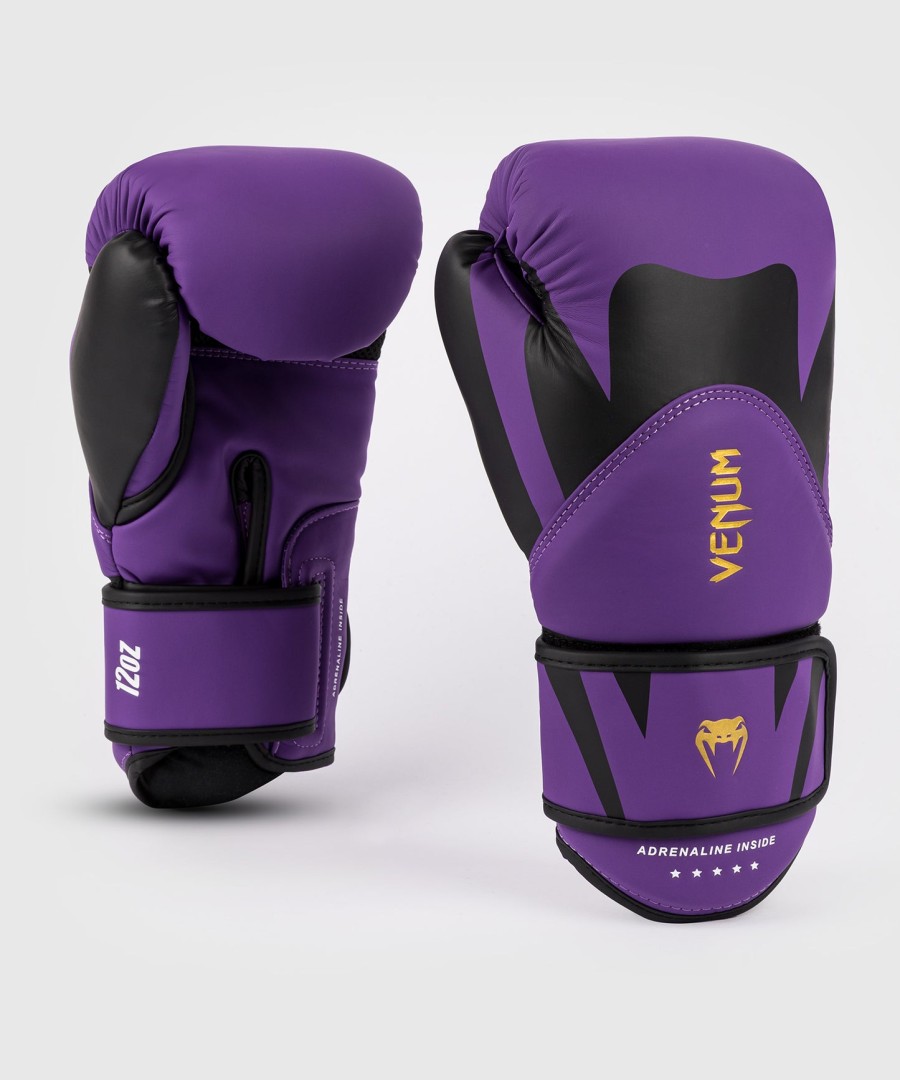 venum challenger 4.0 nyrkkeilyhanskat - tummanvioletti