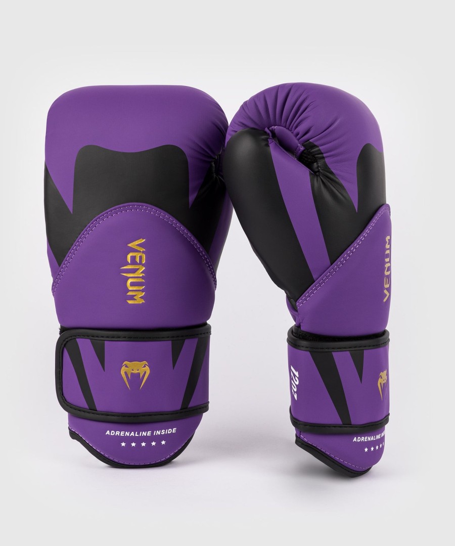 venum challenger 4.0 nyrkkeilyhanskat - tummanvioletti