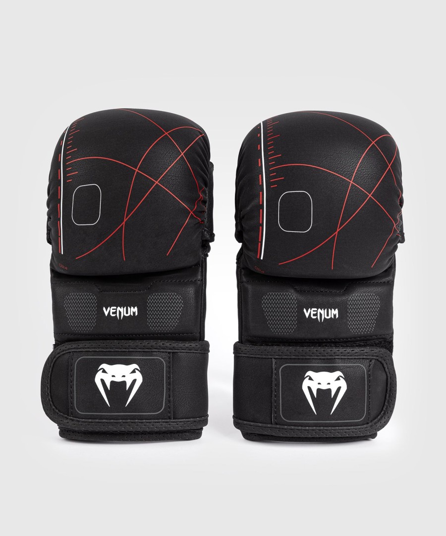 venum tactical xt sparring hanskat - mustatulenpunainen