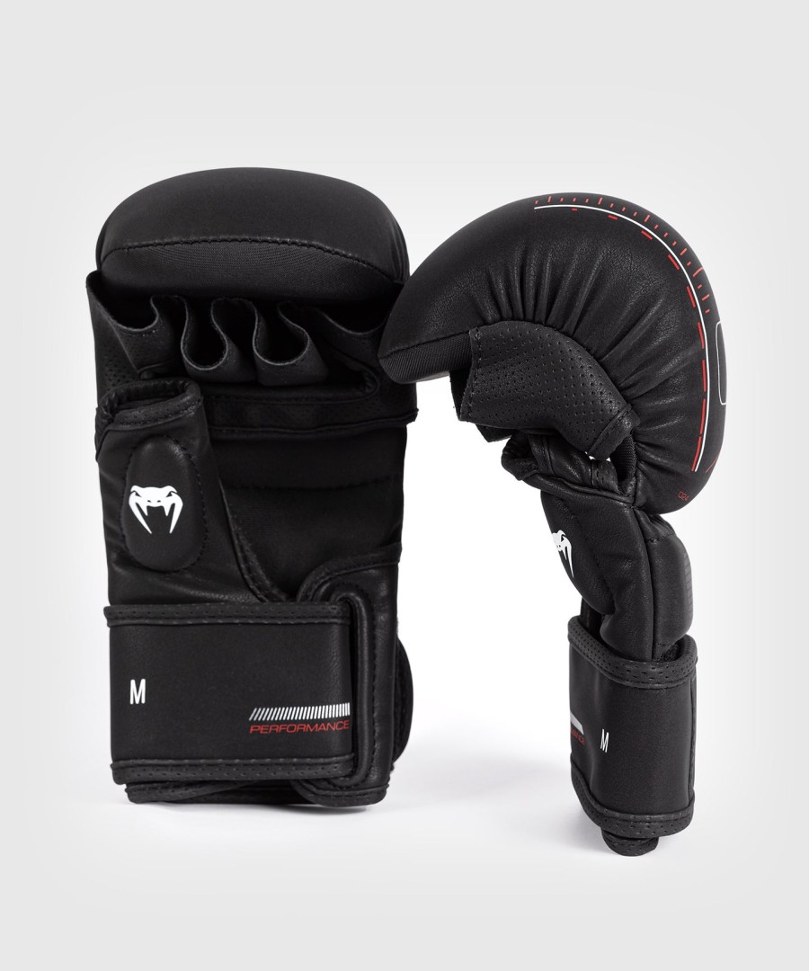 venum tactical xt sparring hanskat - mustatulenpunainen