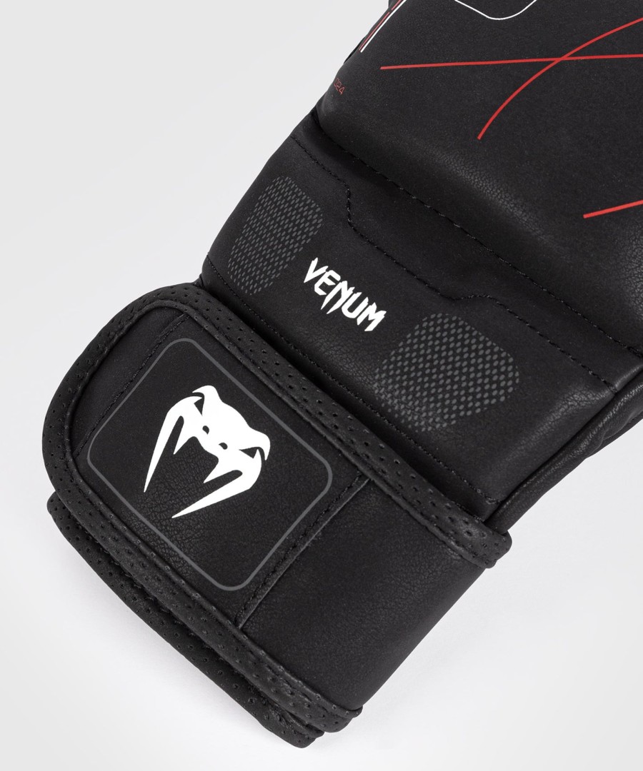 venum tactical xt sparring hanskat - mustatulenpunainen