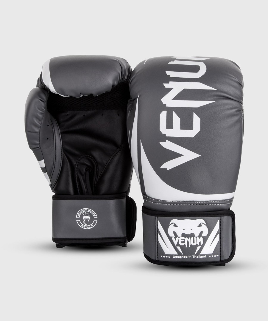 venum challenger 2.0 nyrkkeilyhanskat - harmaavalkoinen-musta