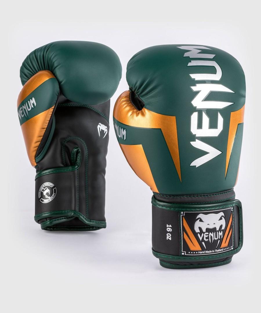 venum elite nyrkkeilyhanskat - vihreäpronssihopea