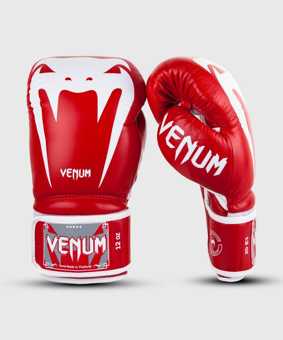 venum giant 3.0 nyrkkeilyhanskat - nappanahka - punainen