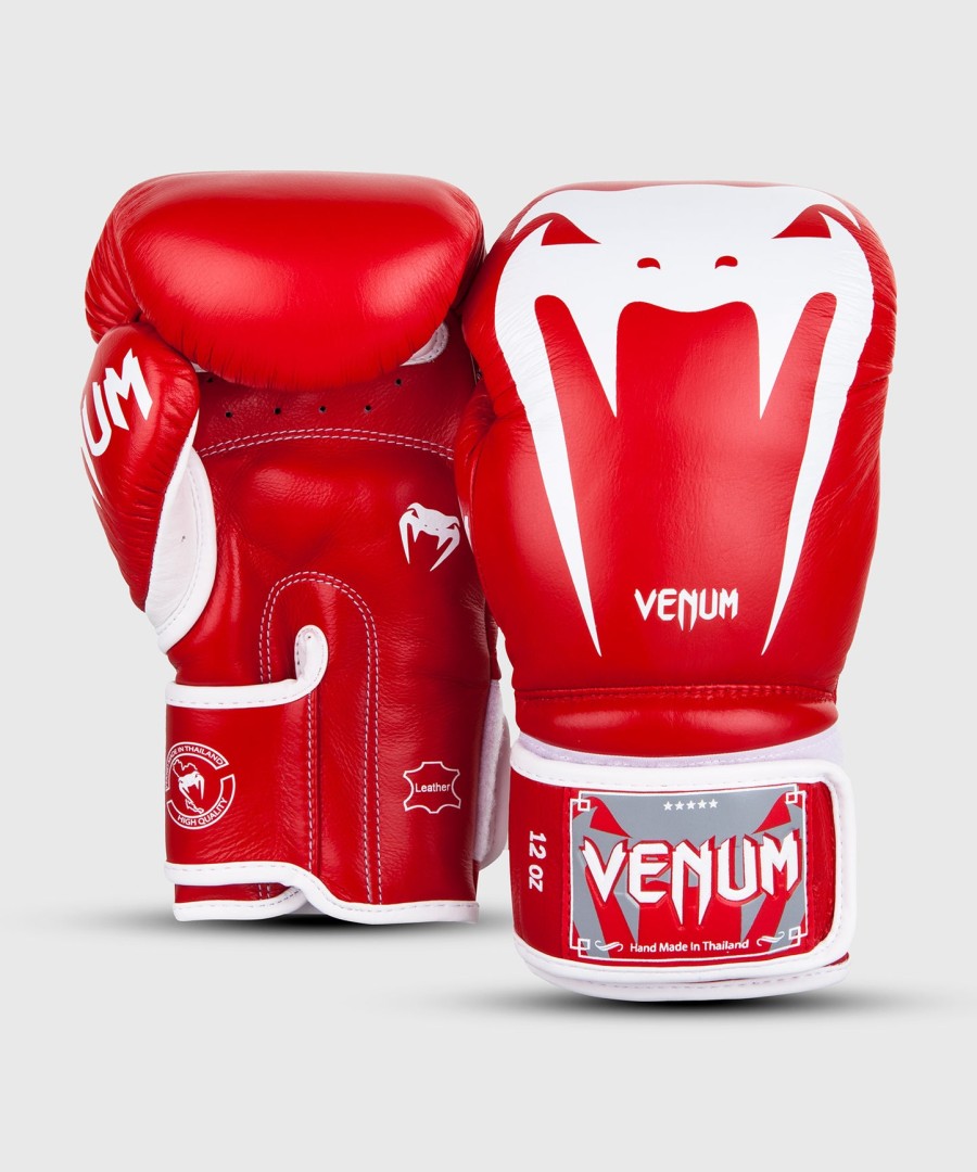 venum giant 3.0 nyrkkeilyhanskat - nappanahka - punainen