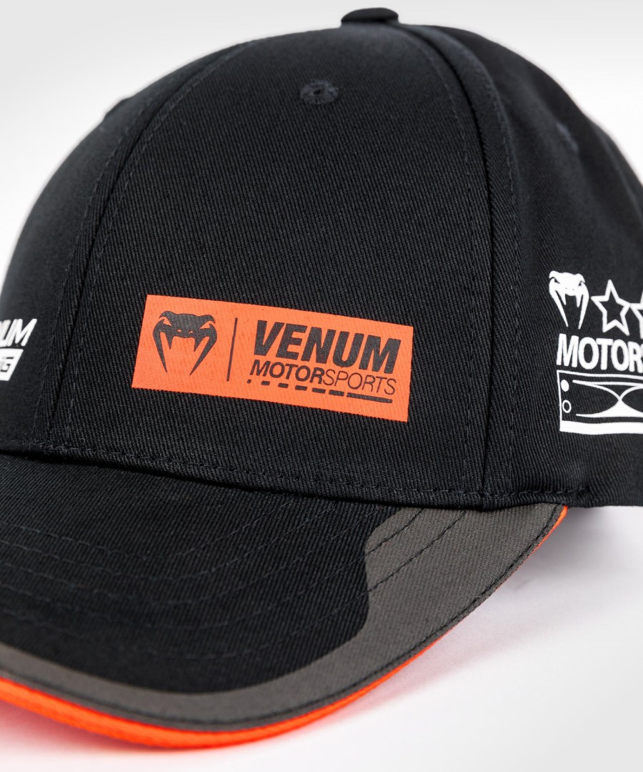venum motorsport -lippis - syvänmusta