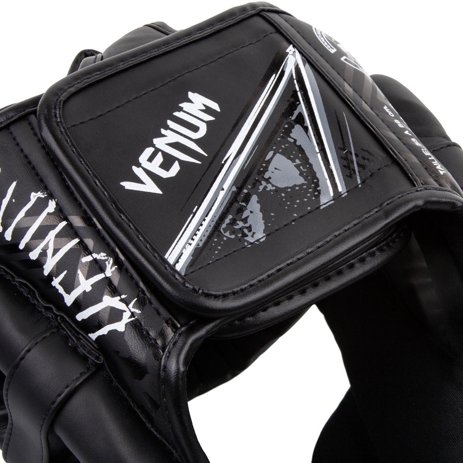 venum gladiator 3.0 päähine - mustavalkoinen