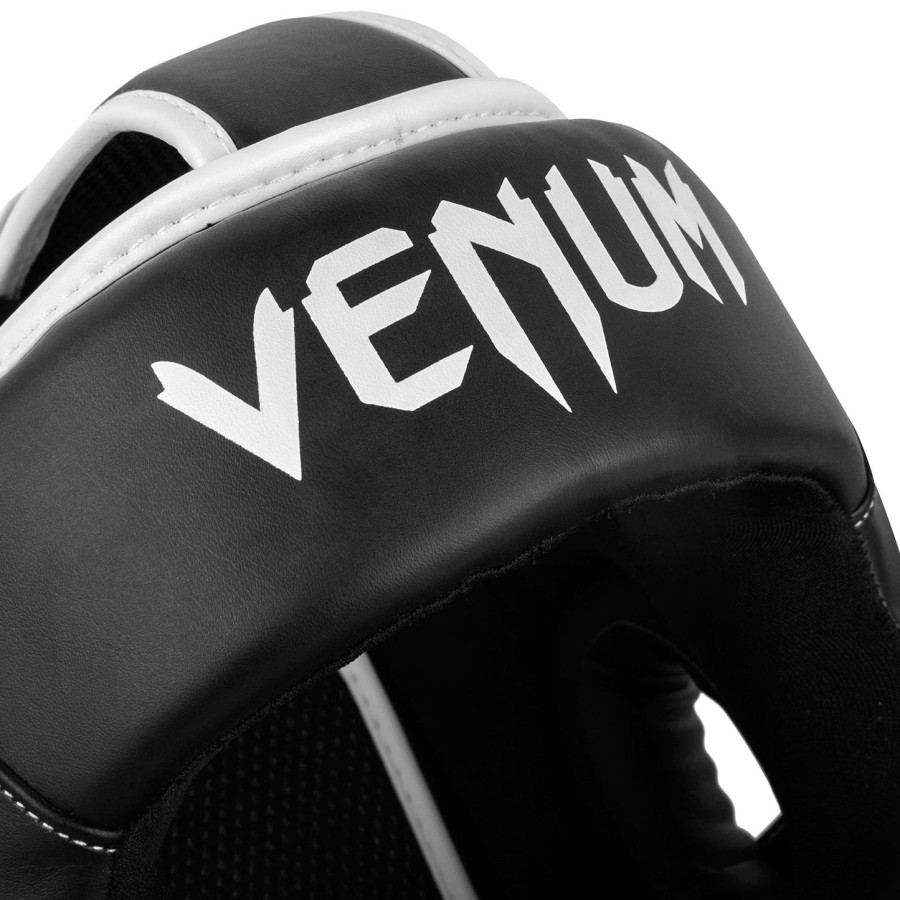 venum elite -päähine - mustavalkoinen