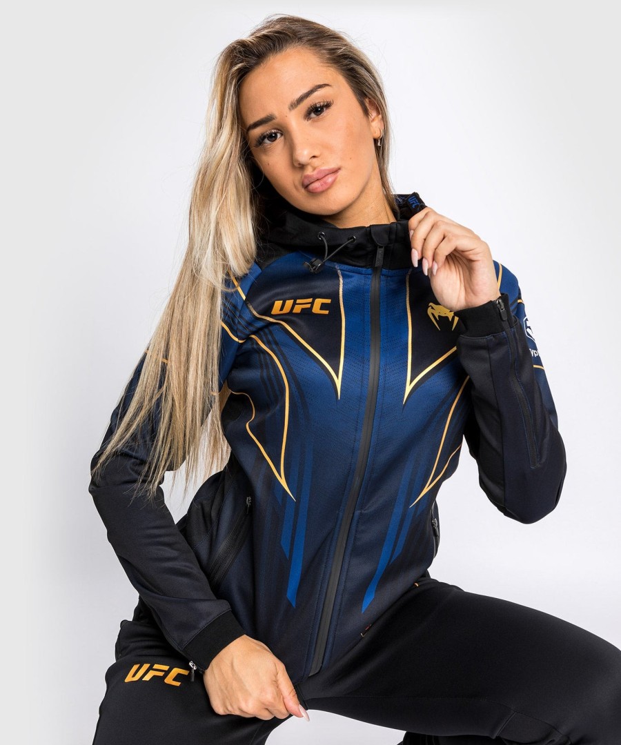 ufc authentic fight night 2.0 kit by venum naisten walkout huppari - midnight edition - champion