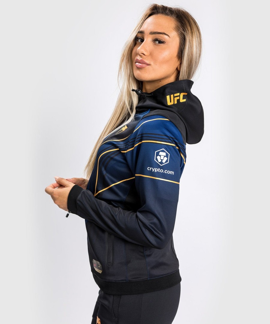 ufc authentic fight night 2.0 kit by venum naisten walkout huppari - midnight edition - champion
