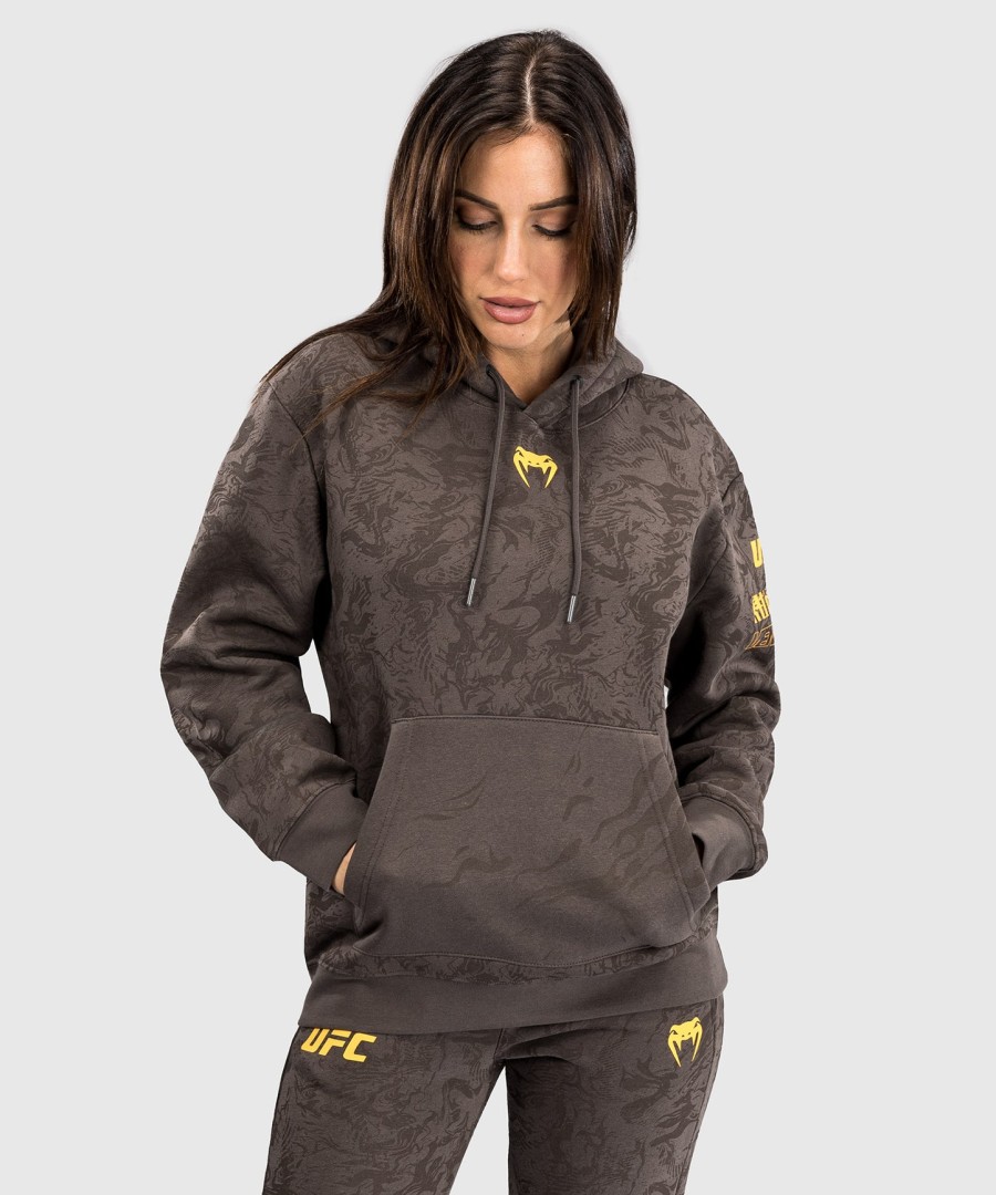 ufc fusion by venum fight week naisten huppari - earth brown