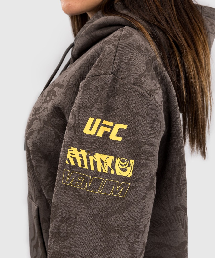 ufc fusion by venum fight week naisten huppari - earth brown