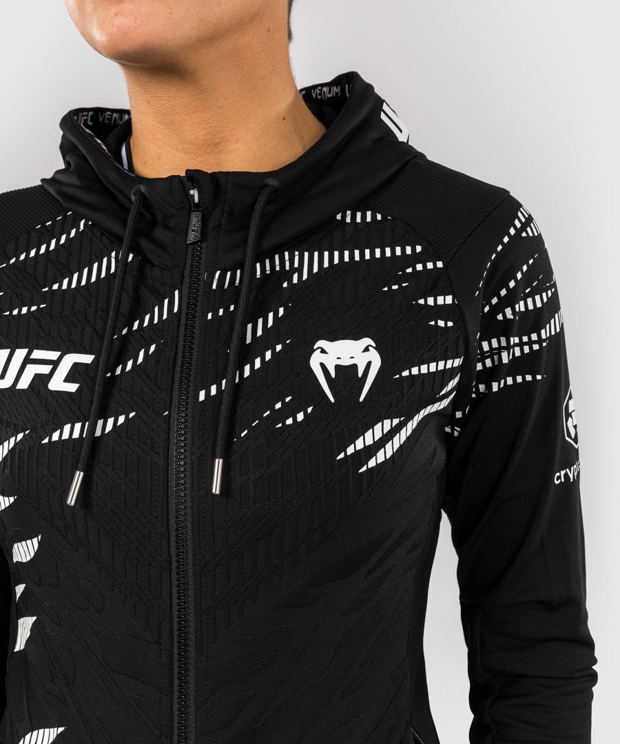 ufc fusion by venum authentic fight night naisten huppari - musta