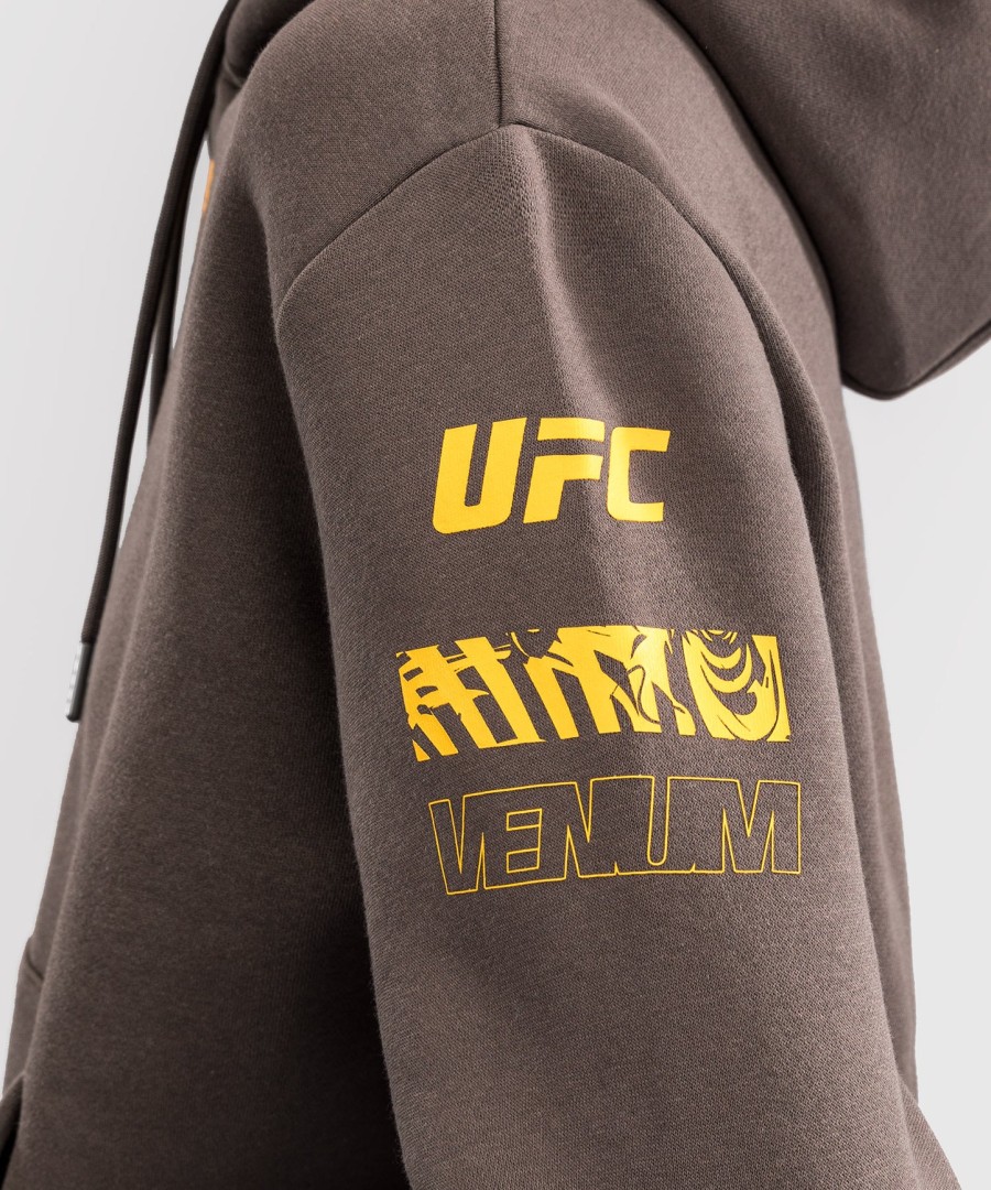 ufc fusion by venum fight week naisten huppari - yksivärinen maanruskea