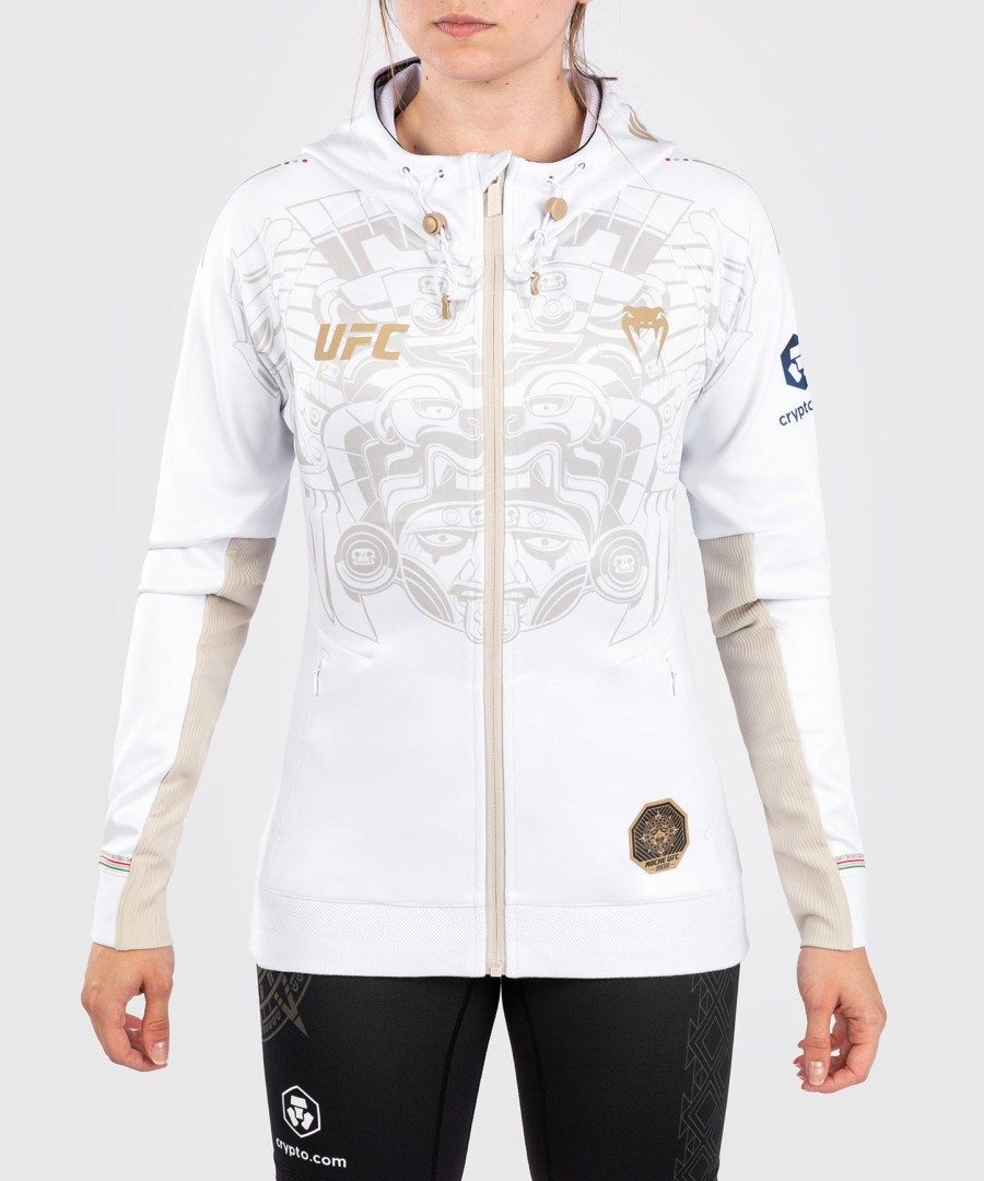 noche ufc by venum authentic fight night naisten walkout huppari - valkoinen