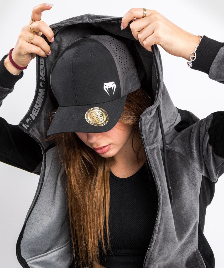 venum camoline 2.0 velvet track jacket - naisten - harmaamusta
