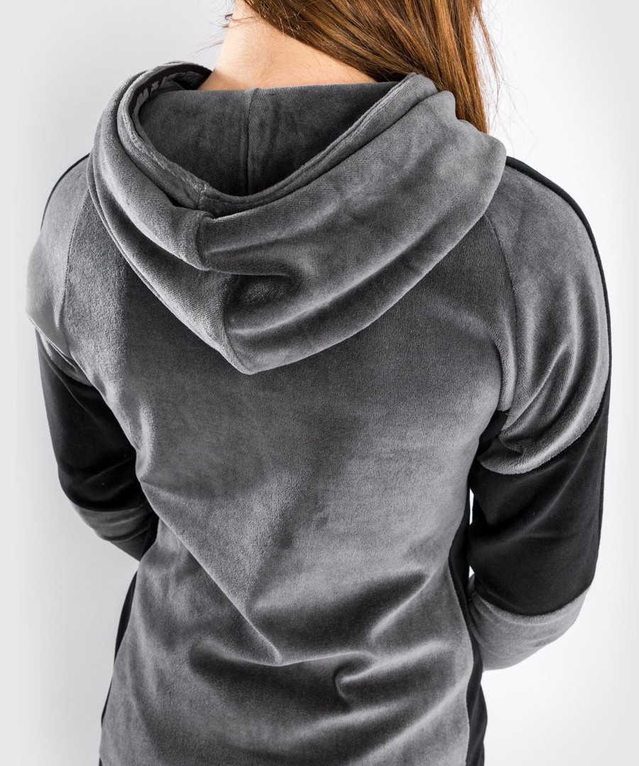 venum camoline 2.0 velvet track jacket - naisten - harmaamusta