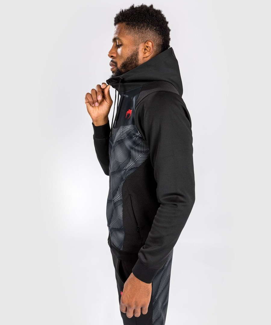 venum phantom hoody - mustapunainen