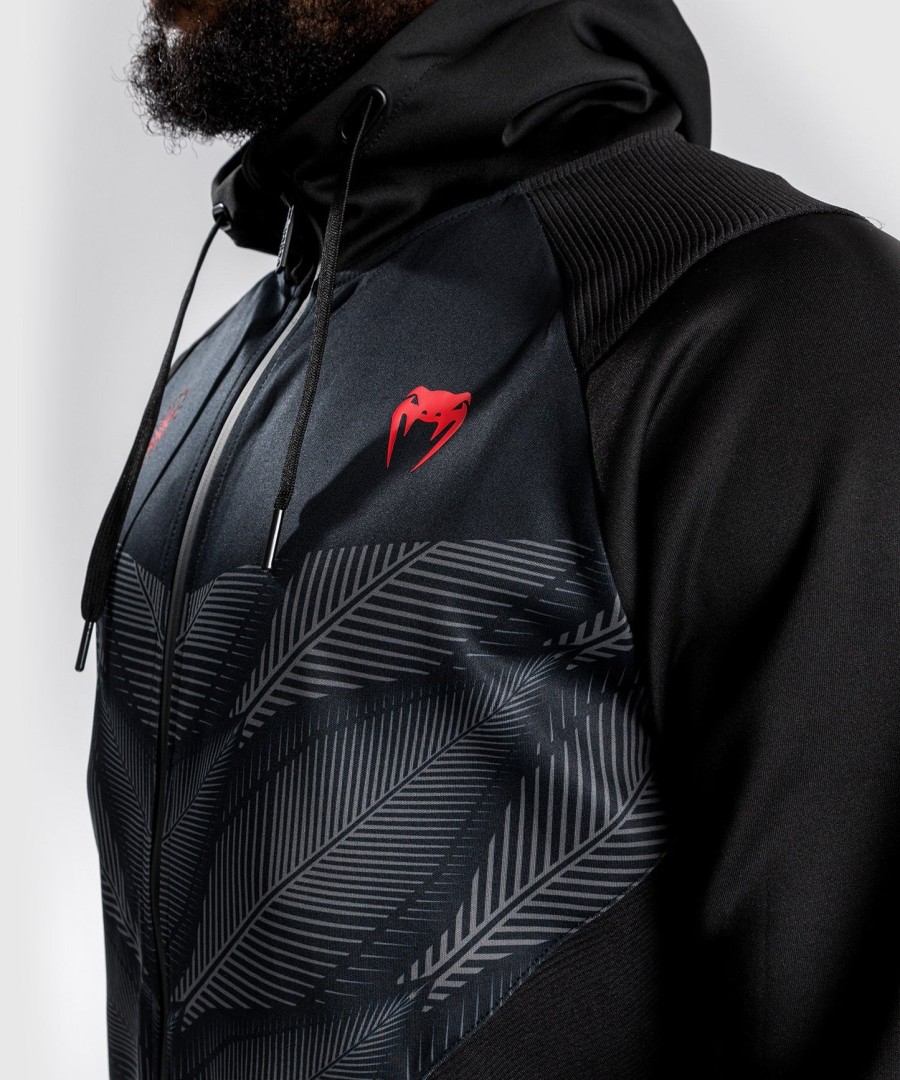 venum phantom hoody - mustapunainen