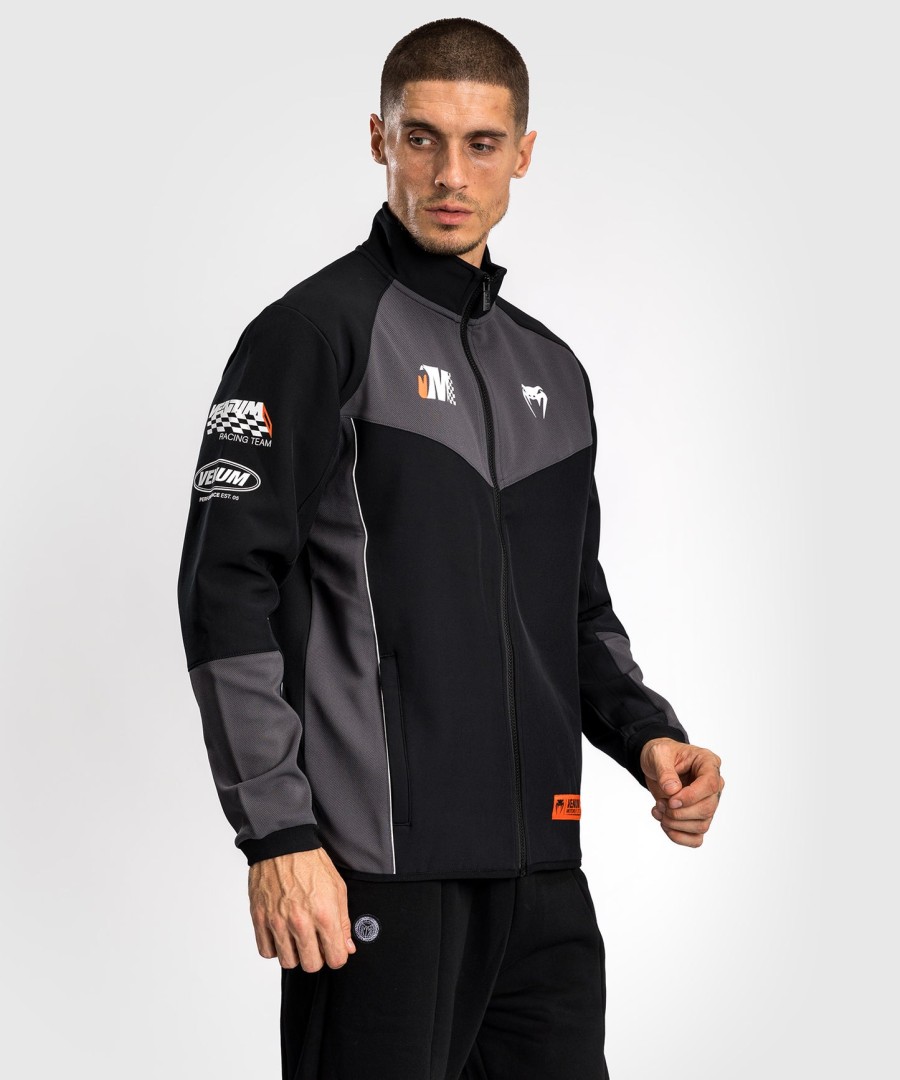 venum motorsport softshell-takki - syvänmusta