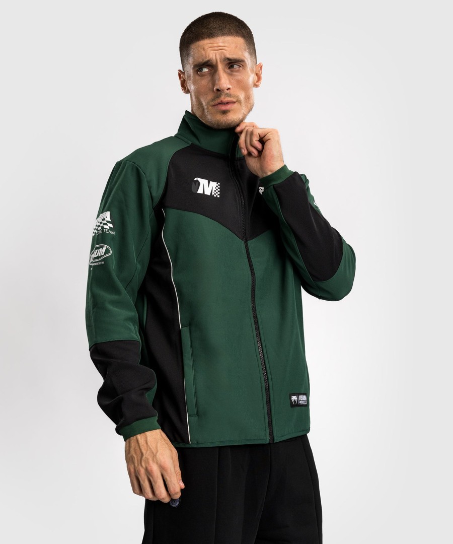 venum motorsport softshell-takki - syvä metsä