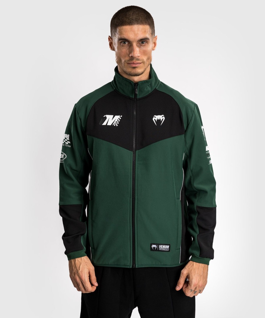 venum motorsport softshell-takki - syvä metsä