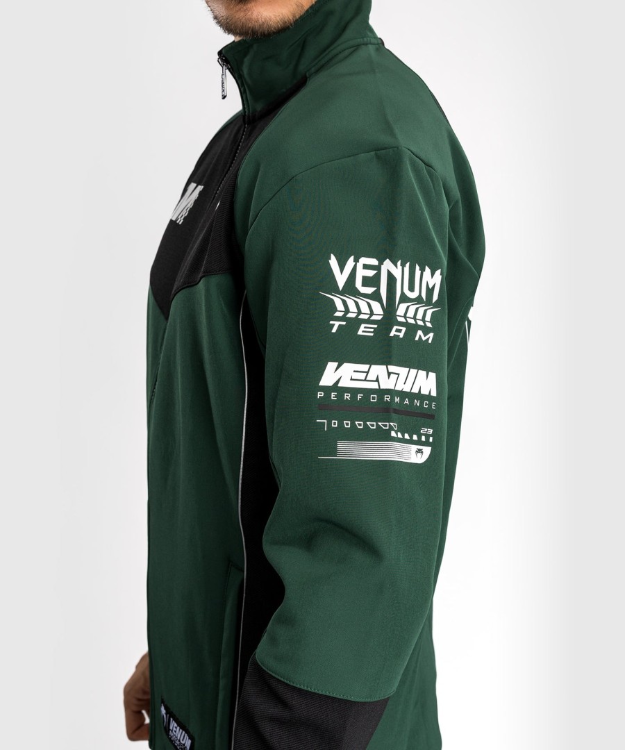 venum motorsport softshell-takki - syvä metsä