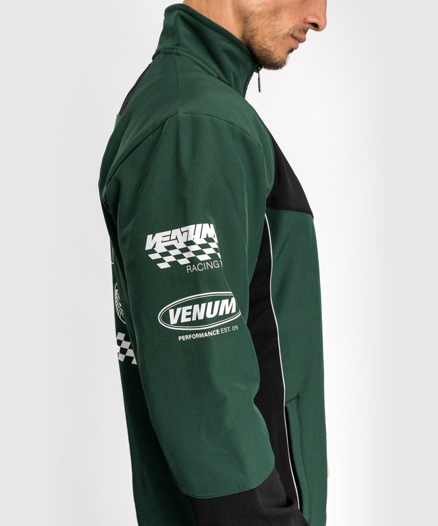 venum motorsport softshell-takki - syvä metsä