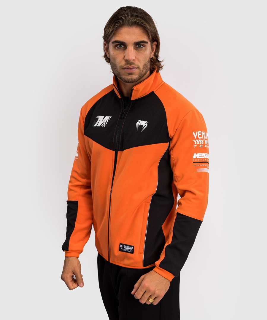 venum motorsport softshell -takki - tangerine