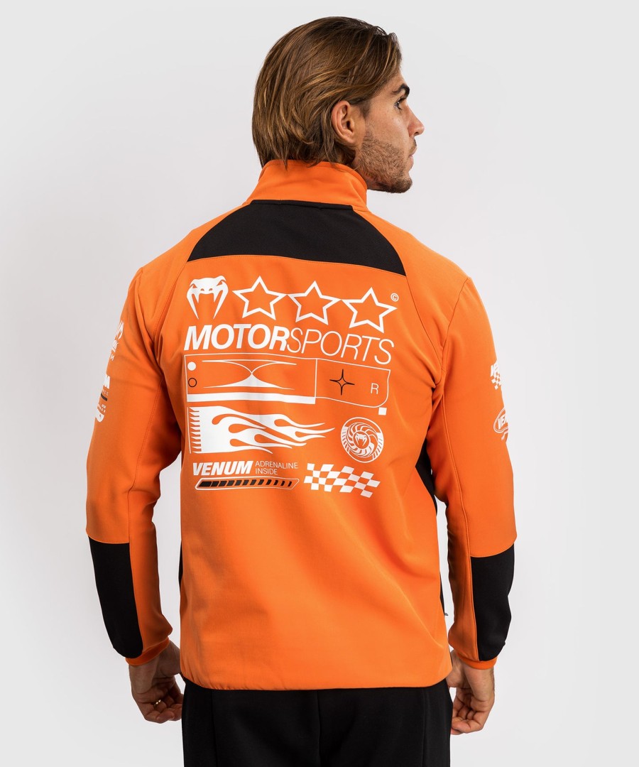 venum motorsport softshell -takki - tangerine