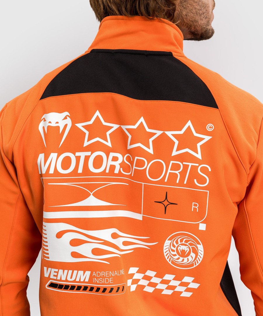 venum motorsport softshell -takki - tangerine