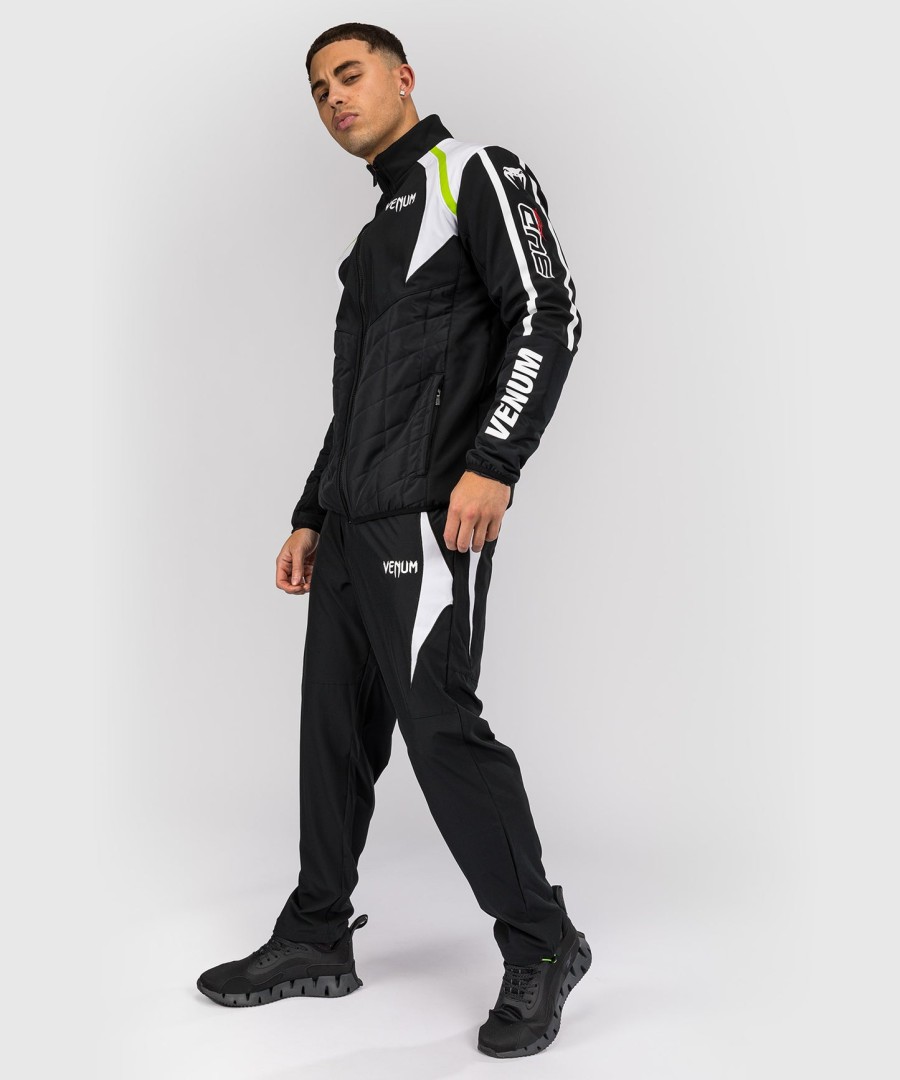 venum x bud racing miesten takki - mustavalkoinenlime vihreä