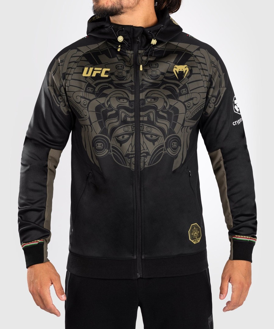 noche ufc by venum authentic fight night miesten walkout huppari - musta