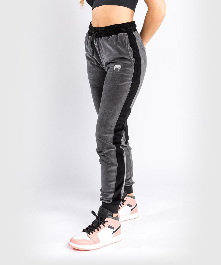 venum camoline 2.0 velvet joggers - naisten verryttelyhousut - harmaamusta