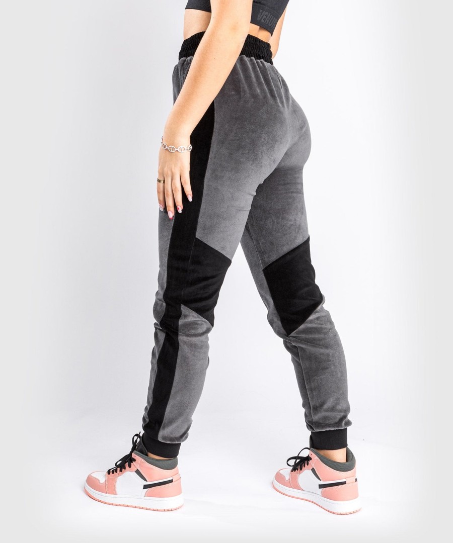 venum camoline 2.0 velvet joggers - naisten verryttelyhousut - harmaamusta