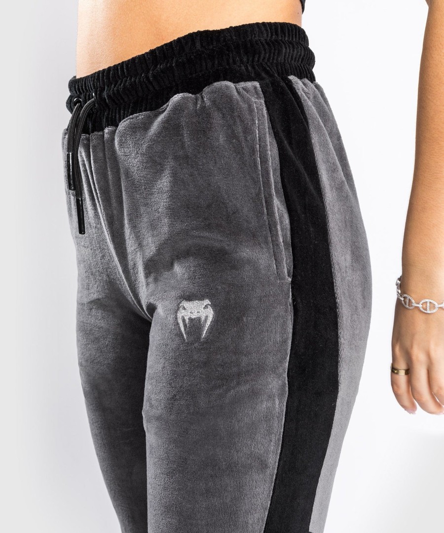 venum camoline 2.0 velvet joggers - naisten verryttelyhousut - harmaamusta