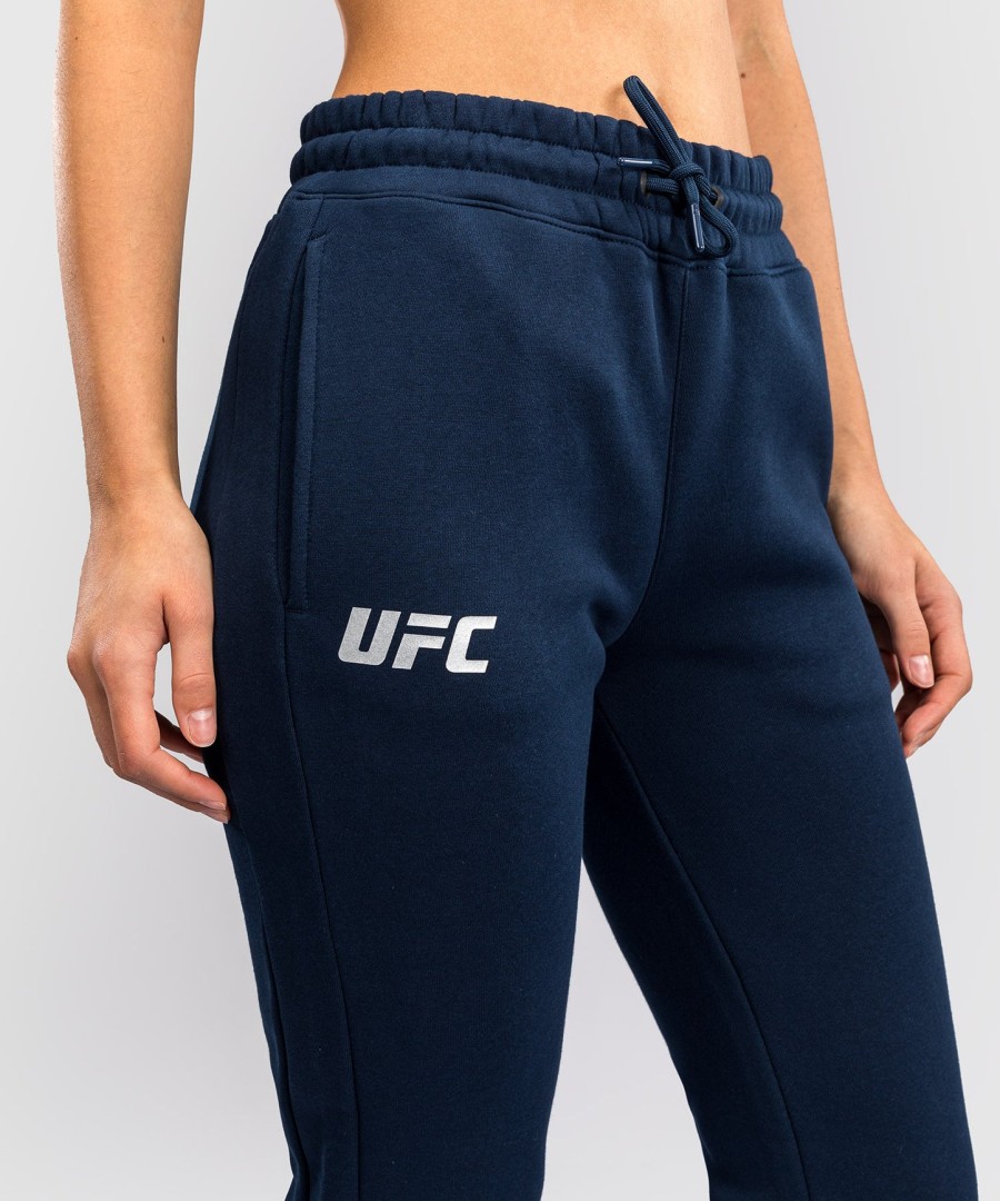 ufc fusion by venum fight week naisten puuvillahousut - yksivärinen valtameren sininen