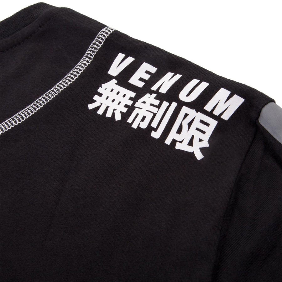 venum limitless lasten t-paita - mustavalkoinen