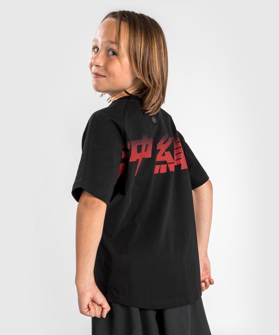 venum okinawa 3.0 t-paita - lapsille - mustapunainen