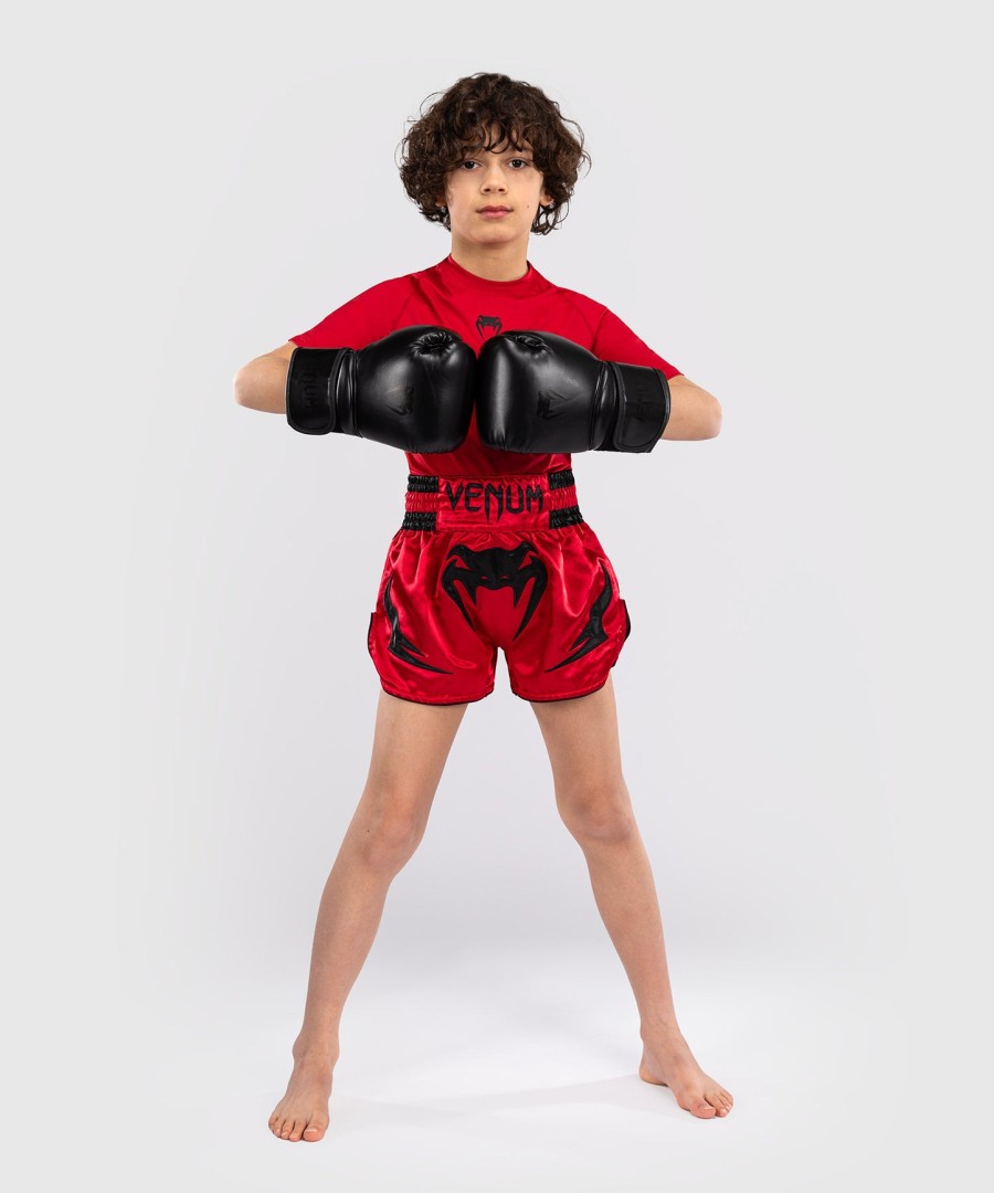 venum inferno lasten thai-shortsit - kirsikanpunainen