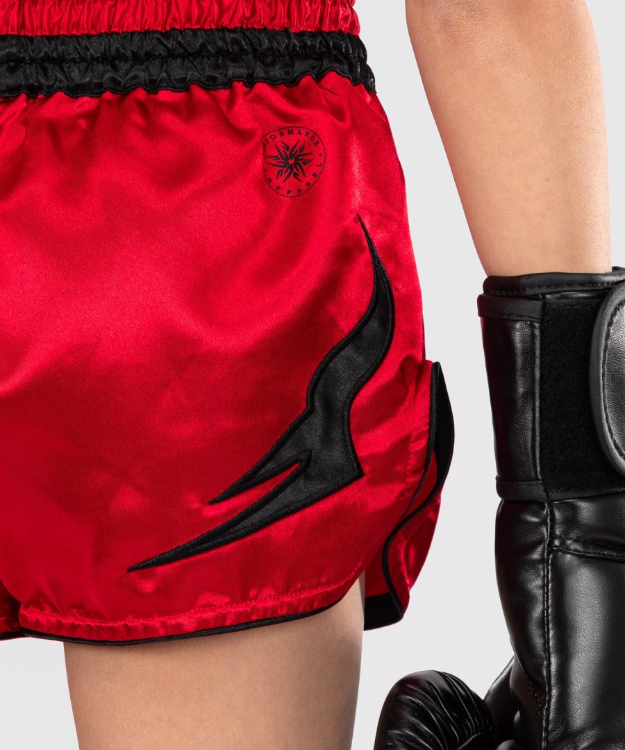 venum inferno lasten thai-shortsit - kirsikanpunainen