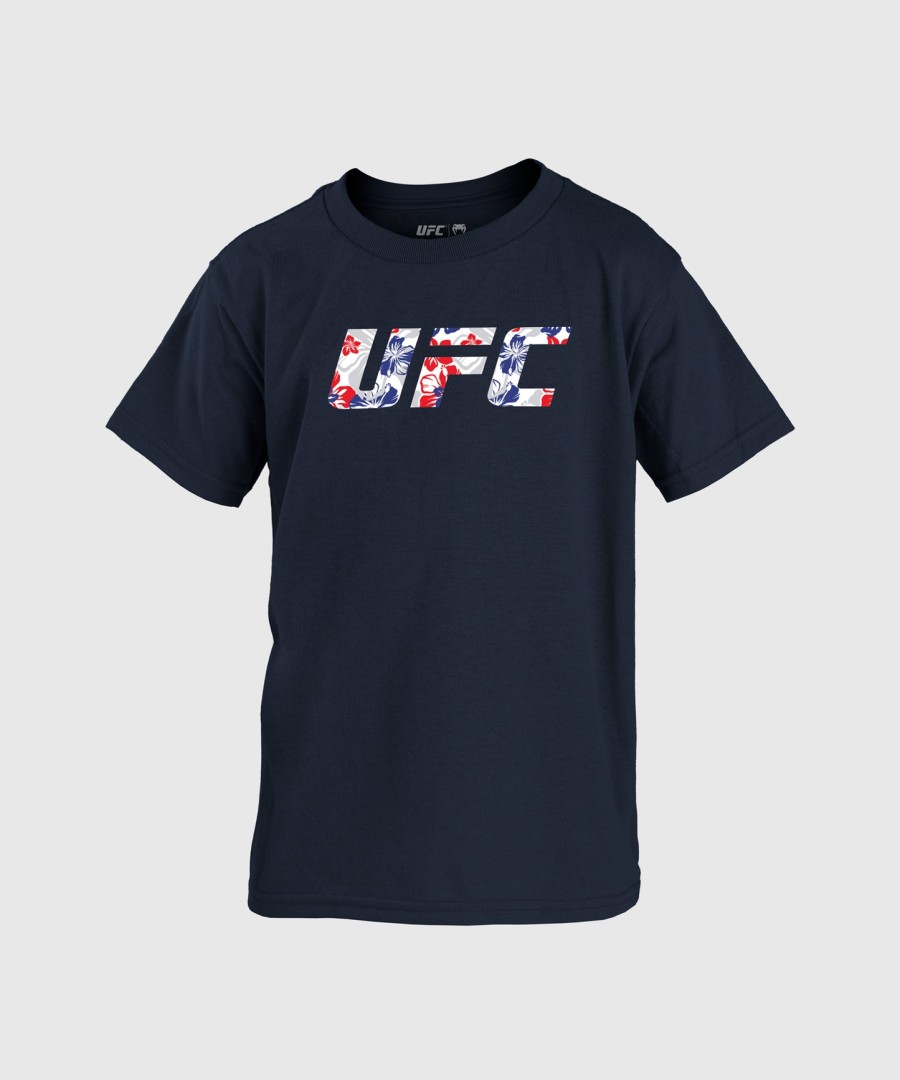 lasten ufc unrivered by venum navy max holloway t-paita